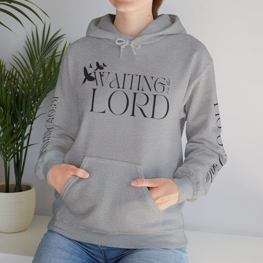 In The Waiting Hoodie with Sleeve Design